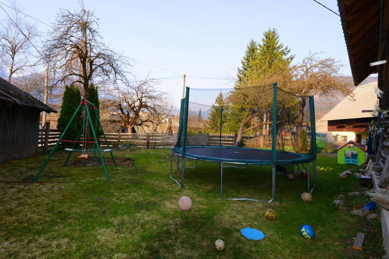 Farmhouse Pri Miklavu Бохинь Экстерьер фото