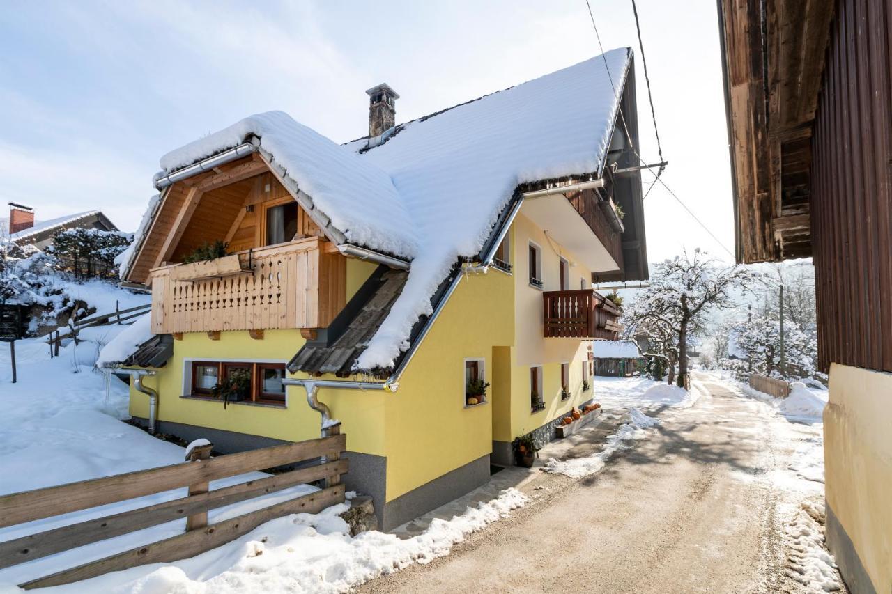 Farmhouse Pri Miklavu Бохинь Экстерьер фото